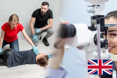 Exclusive offer First aid course + vision test + passport photo in Munich Isartor