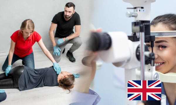 Exclusive offer First aid course + vision test + passport photo in Munich Isartor